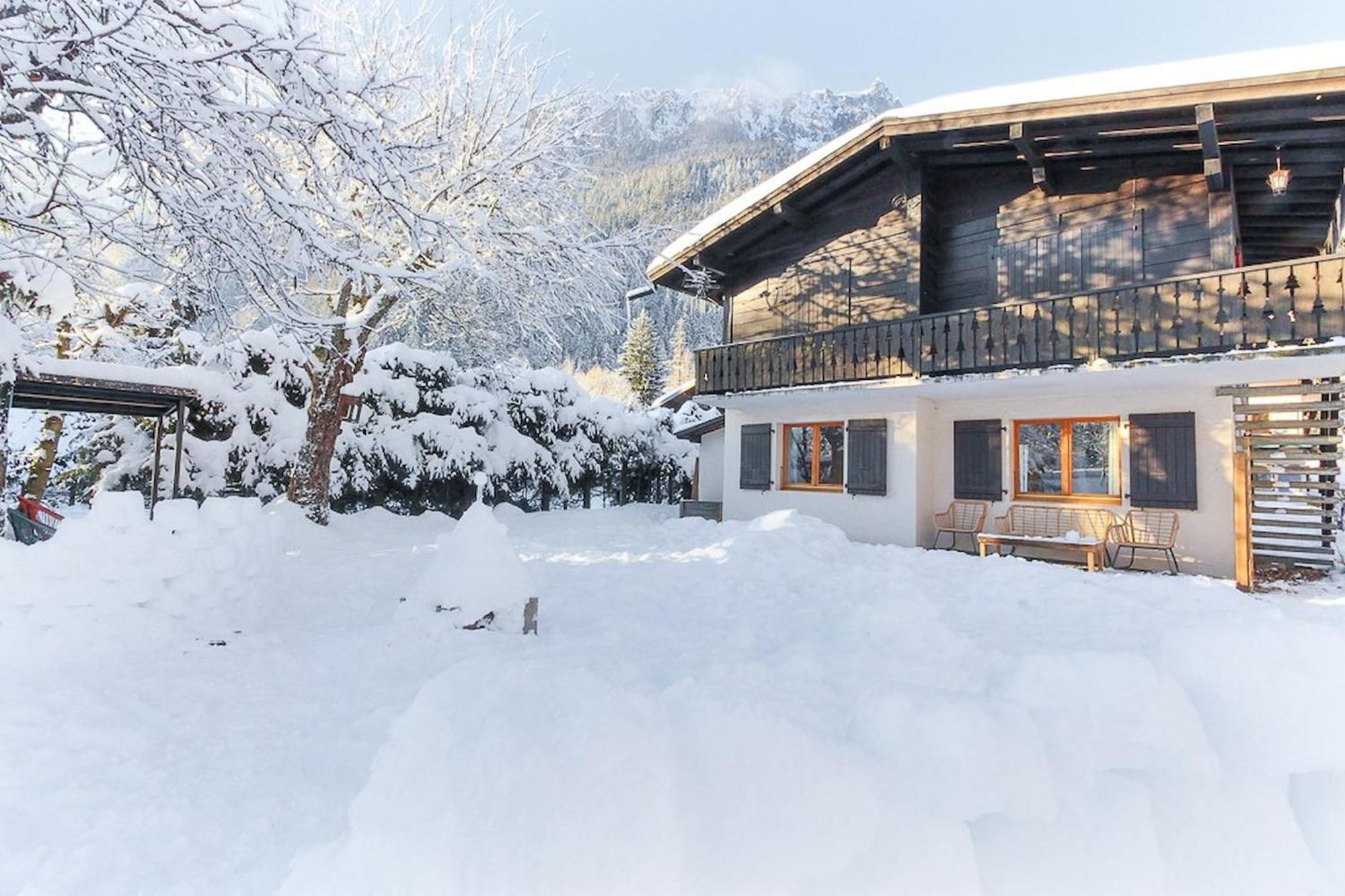 Violette De Cham - Jardin Prive - Vue Mont Blanc Apartman Chamonix Kültér fotó