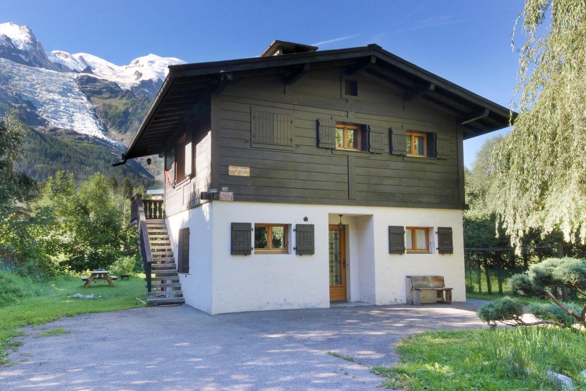 Violette De Cham - Jardin Prive - Vue Mont Blanc Apartman Chamonix Kültér fotó